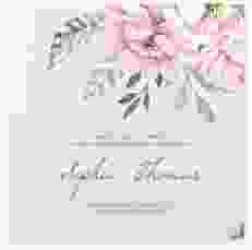 Gästebuch Selection Hochzeit Blooming Leinen-Hardcover rosa