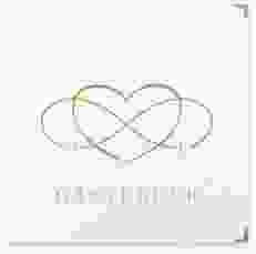 Gästebuch Selection Hochzeit Infinity Leinen-Hardcover gruen