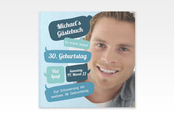 Gästebuch Selection Geburtstag Whatsup Leinen-Hardcover