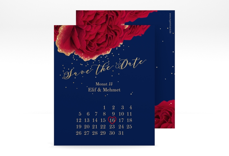 Save the Date-Kalenderblatt Cherie Kalenderblatt-Karte