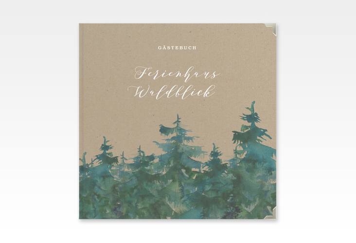Gästebuch Selection Ferienwohnung Waldblick Leinen-Hardcover