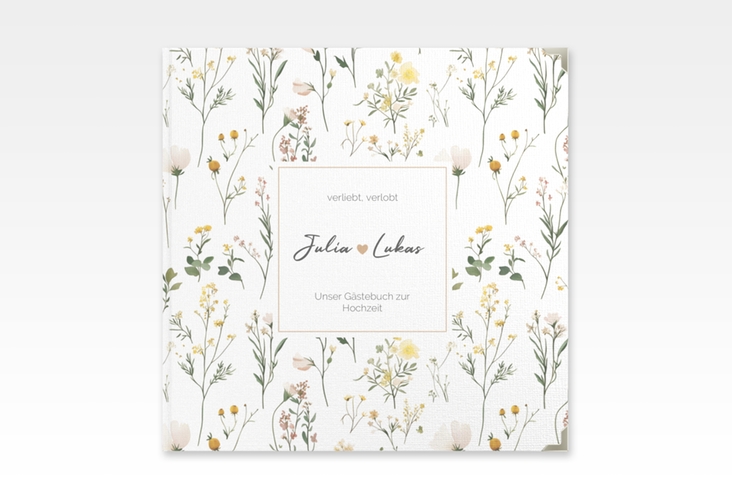 Gästebuch Selection Hochzeit Blumenwiese Leinen-Hardcover