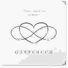 Gästebuch Selection Hochzeit Infinity Leinen-Hardcover blau