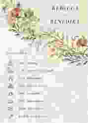 Tagesablauf Poster Hochzeit Wildfang 50 x 70 cm Poster beige mit getrockneten Wiesenblumen