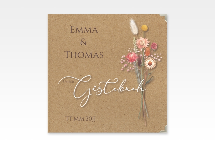 Gästebuch Selection Hochzeit Flowerbunch Leinen-Hardcover