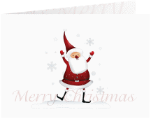 Klick: Details zu Business-Weihnachtskarte "Weihnachtsmann" anzeigen Business-Weihnachtskarte "Weihnachtsmann"