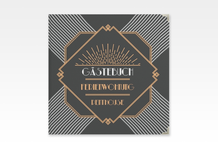 Gästebuch Selection Ferienwohnung Penthouse Leinen-Hardcover