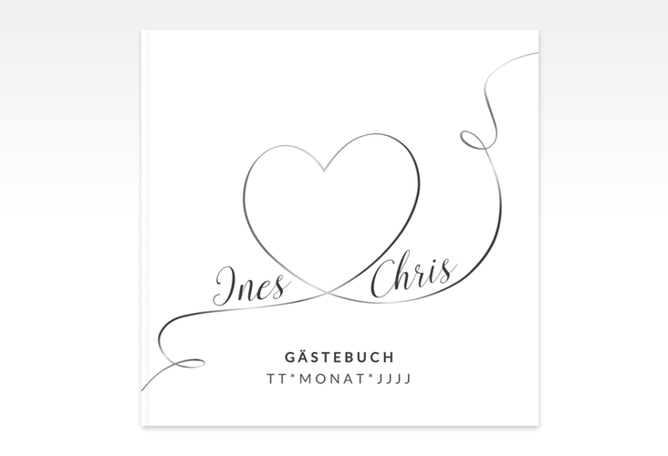 Gästebuch Creation Dolce 20 x 20 cm, Hardcover