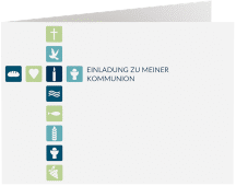 Klick: Details zu Kommunionseinladung "Signum" anzeigen Kommunionseinladung Signum