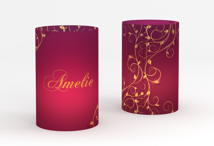 Windlicht Hochzeit Eternity Windlicht pink