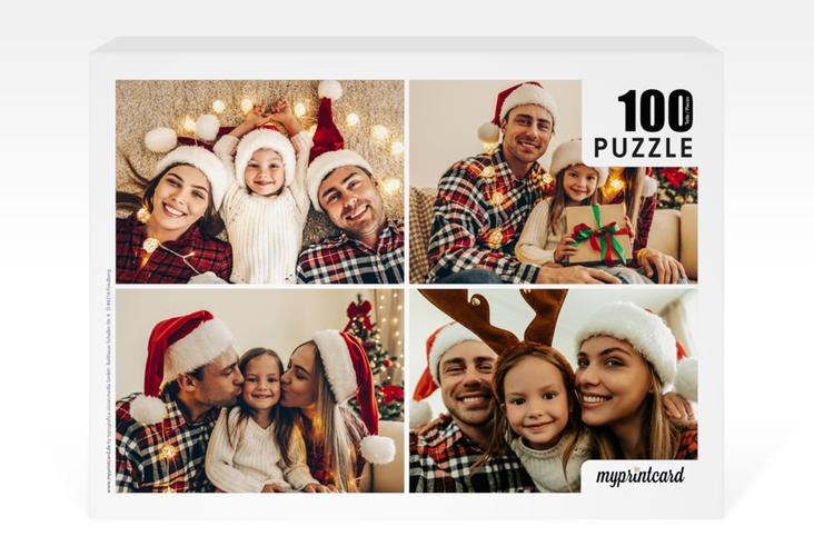 Fotopuzzle 100 Teile Weihnachtsvorfreude 100 Teile