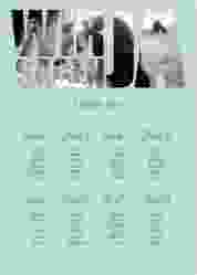 Sitzplan Poster Hochzeit "Letters"