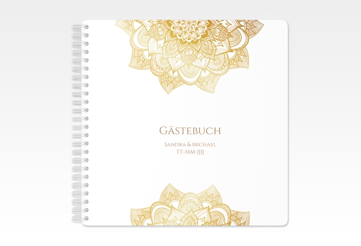 Gästebuch Hochzeit Delight Ringbindung