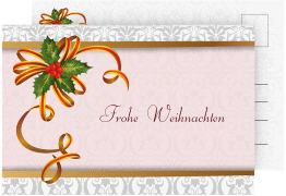 Klick: Details zu Weihnachtskarte "Mistelzweig" anzeigen Weihnachtskarte "Mistelzweig"