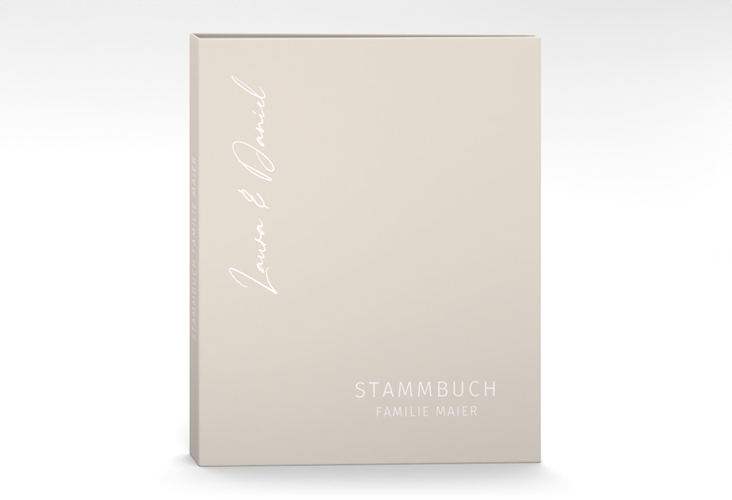 Stammbuch A4 Klar Stammbuch A4 beige