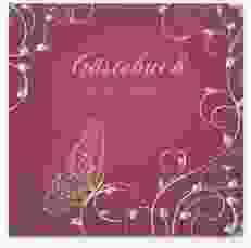 Gästebuch Selection Hochzeit Eternity Leinen-Hardcover pink