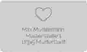 Empfängeretikett Hochzeit Lebenstraum 63,5 x 38,1 mm beige