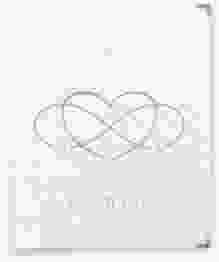 Hochzeitsalbum "Infinity" 21 x 25 cm grau
