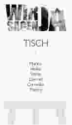 Tischaufsteller Hochzeit Letters Tischaufsteller weiss