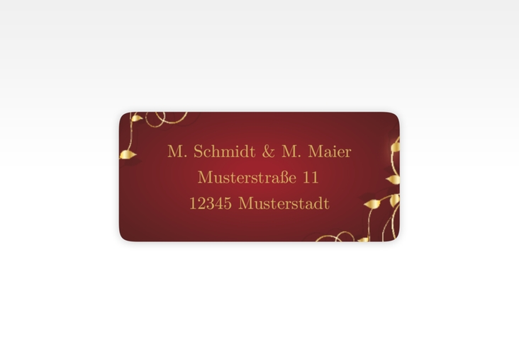 Absenderetikett Hochzeit Eternity 45,7 x 21,2 mm