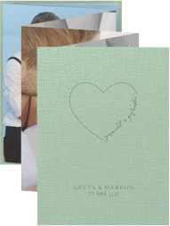 Klick: Details zu Foto-Leporello Hochzeit "Lebenstraum" anzeigen Foto-Leporello Hochzeit Lebenstraum Leporello mint