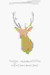 Business-Weihnachtskarte "Deer"