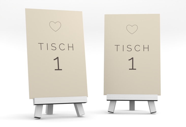 Tischnummer Hochzeit Lebenstraum Tischaufsteller