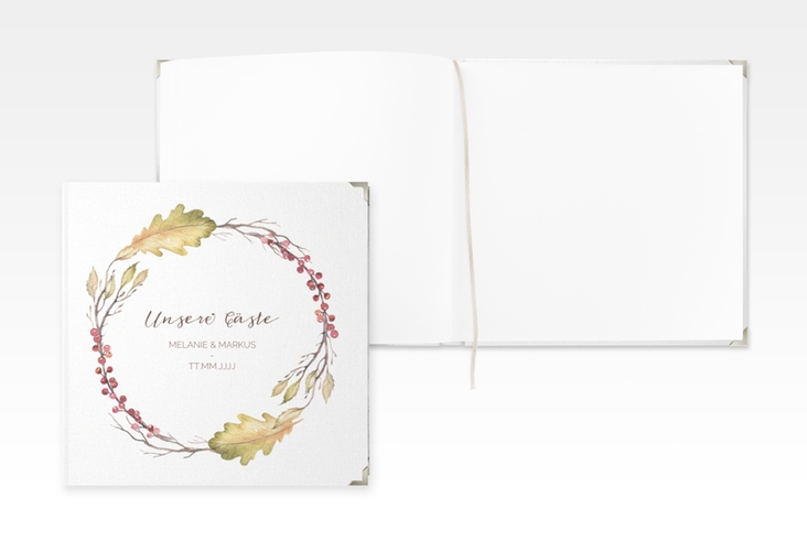 Gästebuch Selection Hochzeit Herbsthochzeit Leinen-Hardcover