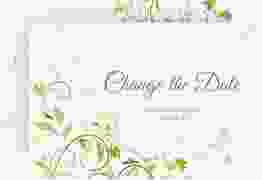 Change the Date-Karte "Lilly" DIN A6 quer gruen