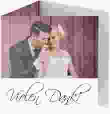 Danksagungskarte Hochzeit "Clarity"