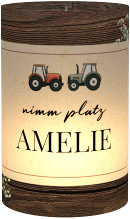 Windlicht Hochzeit "Bauernhochzeit"