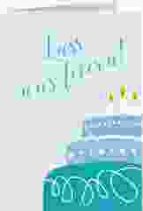 Einladung 50. Geburtstag "Cake"
