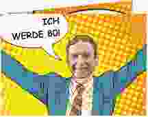 Einladung 80. Geburtstag "Popart Man"