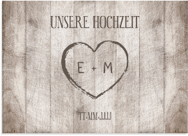 Klick: Details zu Willkommensschild Hochzeit "Wood" anzeigen Willkommensschild Hochzeit "Wood" 70 x 50 cm Leinwand braun