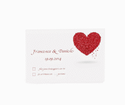 Klick: Details zu Biglietti risposta matrimonio collezione Colonia anzeigen Biglietti risposta matrimonio collezione Colonia A6 Postkarte