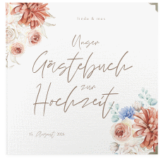 Klick: Details zu Gästebuch Selection Hochzeit "Flowercloud" anzeigen Gästebuch Selection Hochzeit Flowercloud Leinen-Hardcover bunt