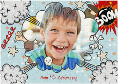 Fotopuzzle 100 Teile Boom 100 Teile