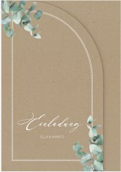 Hochzeitseinladung Eucalypt