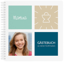 Klick: Details zu Gästebuch Konfirmation "Segen" anzeigen Gästebuch Konfirmation "Segen"