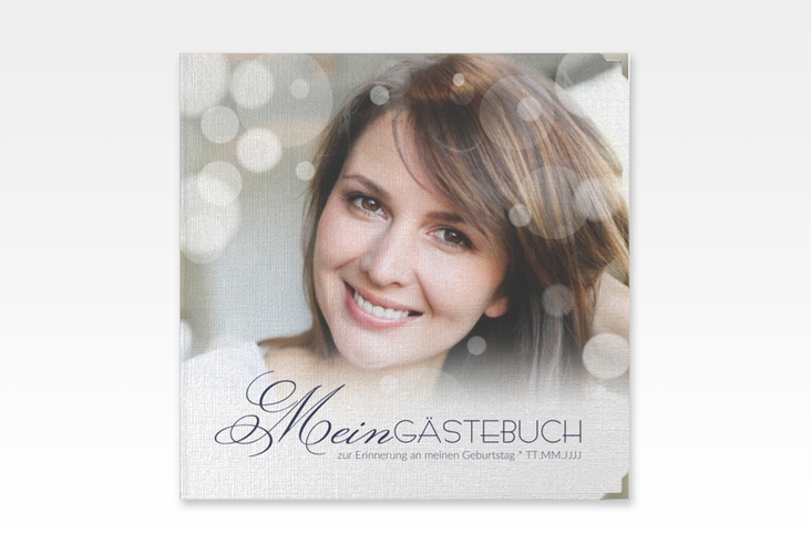 Gästebuch Selection Geburtstag Luminous Leinen-Hardcover