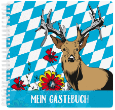 Klick: Details zu Gästebuch Geburtstag "Platzhirsch" anzeigen Gästebuch Geburtstag "Platzhirsch"