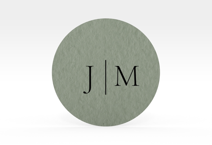 Aufkleber Hochzeit Hochzeitsfreude Aufkleber, selbstklebend, rund gruen