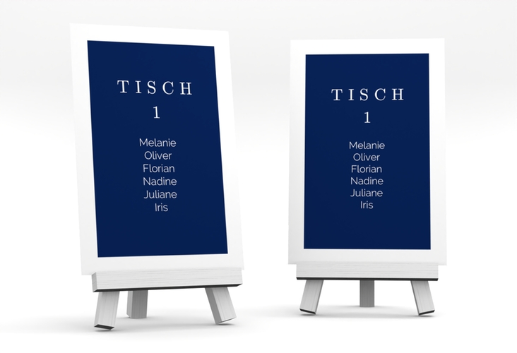 Tischaufsteller Hochzeit Simply Tischaufsteller
