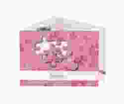 Inviti matrimonio collezione Bergamo A6 Doppel-Klappkarte rosa