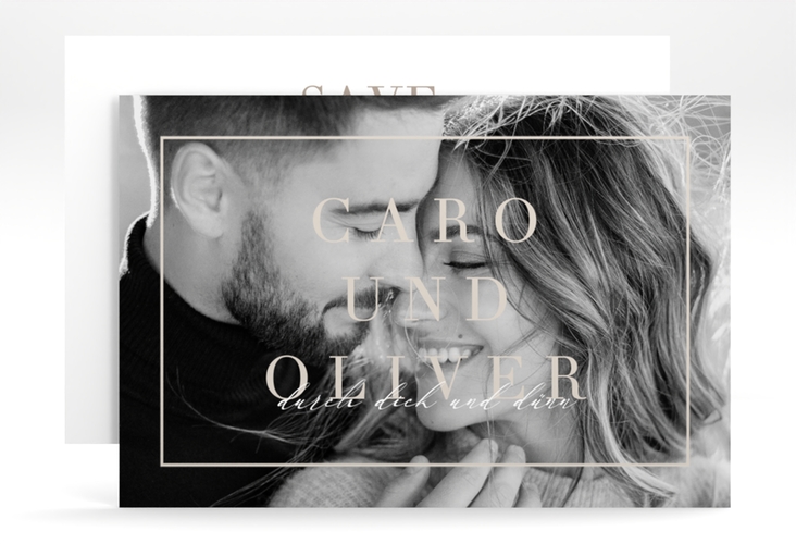 Save the Date-Karte Moment A6 Karte quer