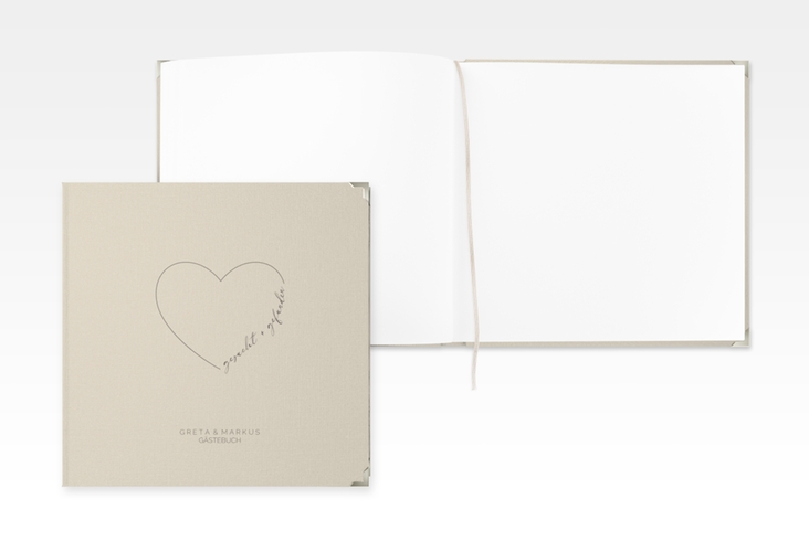 Gästebuch Selection Hochzeit Lebenstraum Leinen-Hardcover