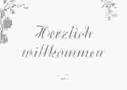 Willkommensschild Poster Salerno 70 x 50 cm Poster flieder