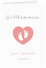 Klick: Details zu Geburtskarte "Littlefoot" anzeigen Geburtskarte "Littlefoot"