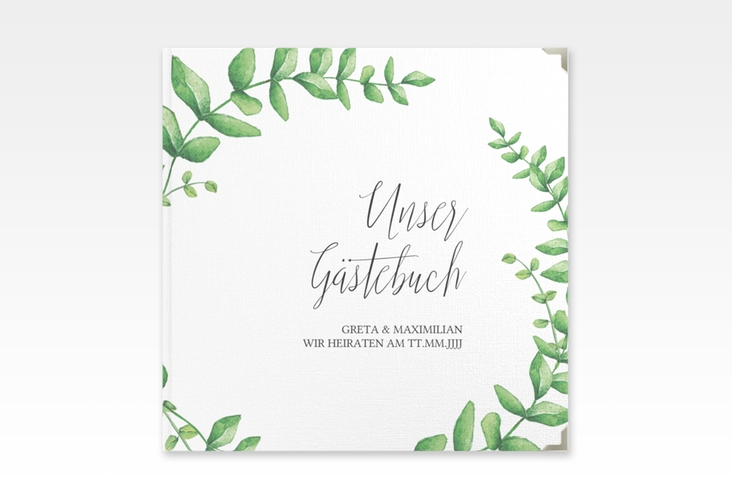 Gästebuch Selection Hochzeit Botanic Leinen-Hardcover