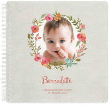 Gästebuch Taufe "Floret""